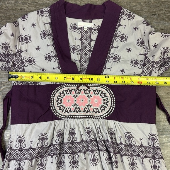 Anthropologie Odd Molly Embroidered Dress Size 2 - Picture 13 of 16